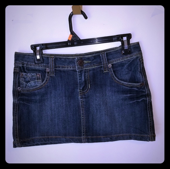 rue 21 jean skirts